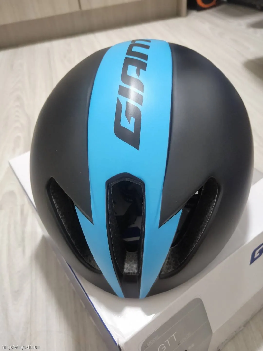 Giant GTT Cycling Helmet, Matt Blue / Black for Men - Unisex size M/L