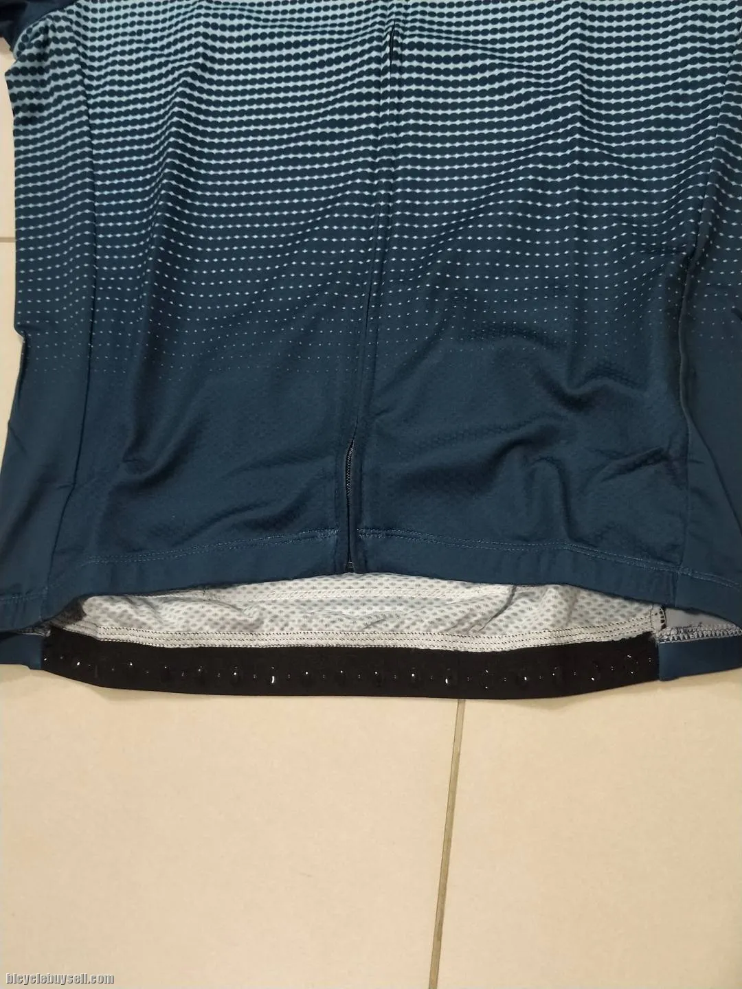 Giant Sunrise Series Club Cut Short Sleeves Cycling Jersey in Green and Blue Variant