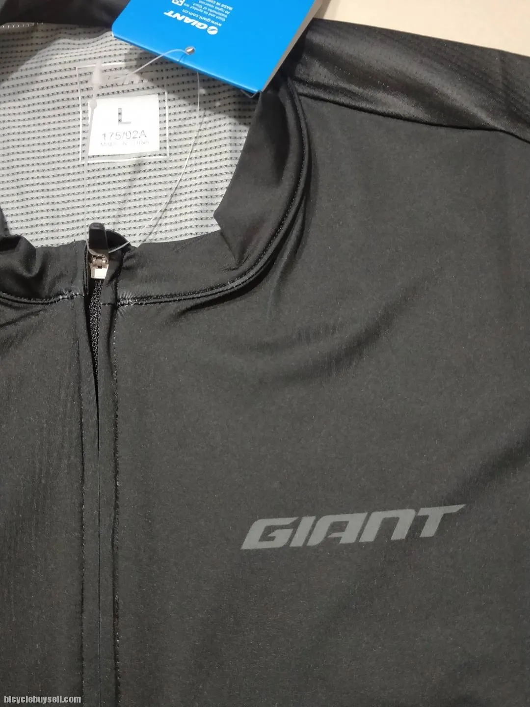 Giant Atlantis Series Black Short Sleeves Pro Cut Cycling Jersey M-2XL