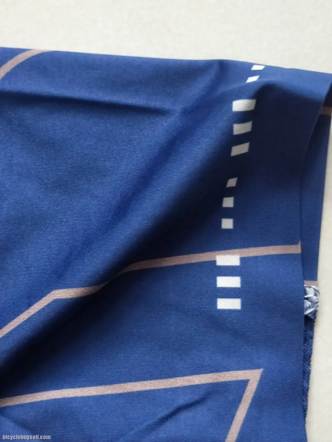 Giant Pro - Gold/Blue Short Sleeves Cycling Jersey Pro Cut