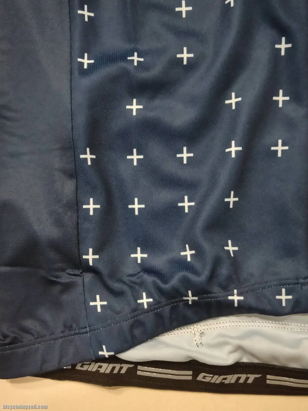 Giant Atomic Series NavyBlue Club Cut Short Sleeves Cycling Jersey