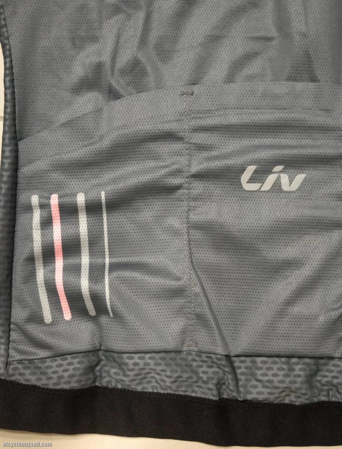 LIV Forward Series Long Sleeves Jersey Grey for Tropical Weather Use