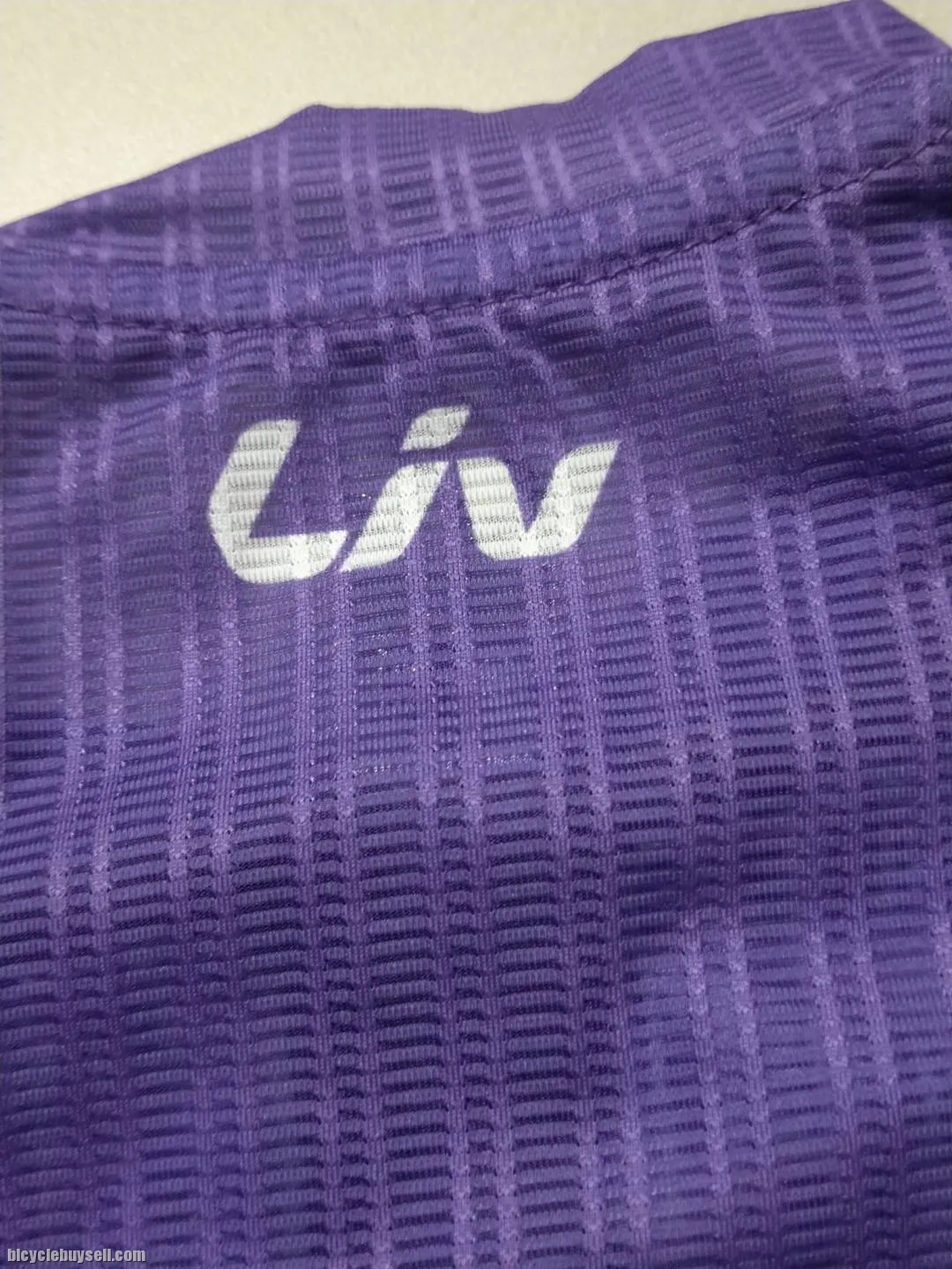 LIV by Giant Falcon Series Short Sleeves Race Cut Cycling Jersey Purple Premium Fabric