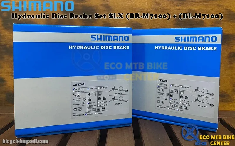 SHIMANO SLX M7100 12s Hydraulic Disc Brake Set BL-M7100 + BR-M7100