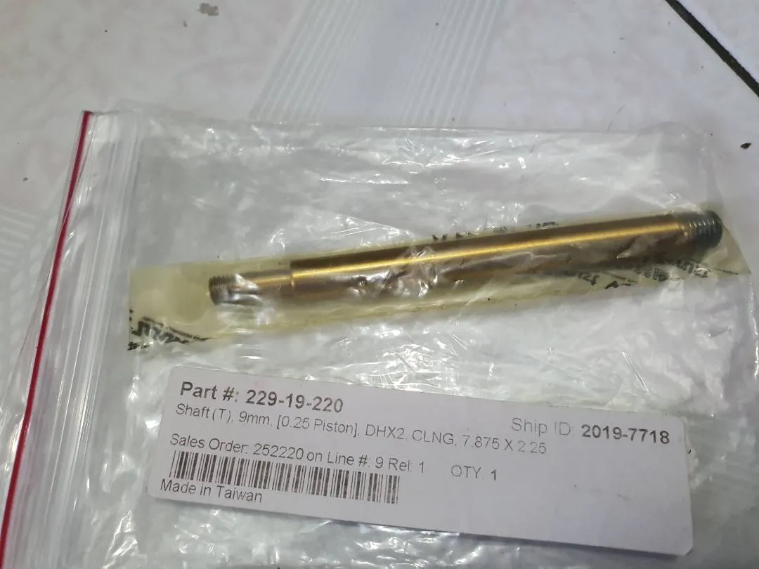 Fox Shock DHX2 9mm Shaft - 7.875 X 2.25