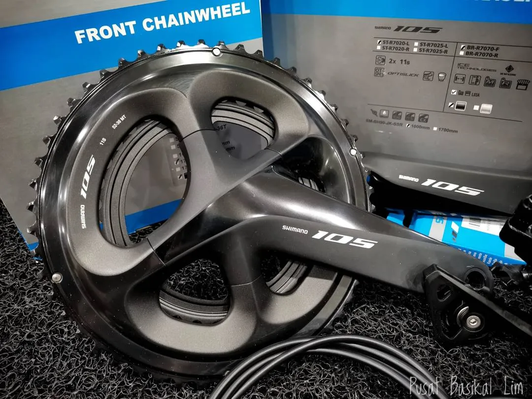 Shimano 105 R7020 Disc Groupset