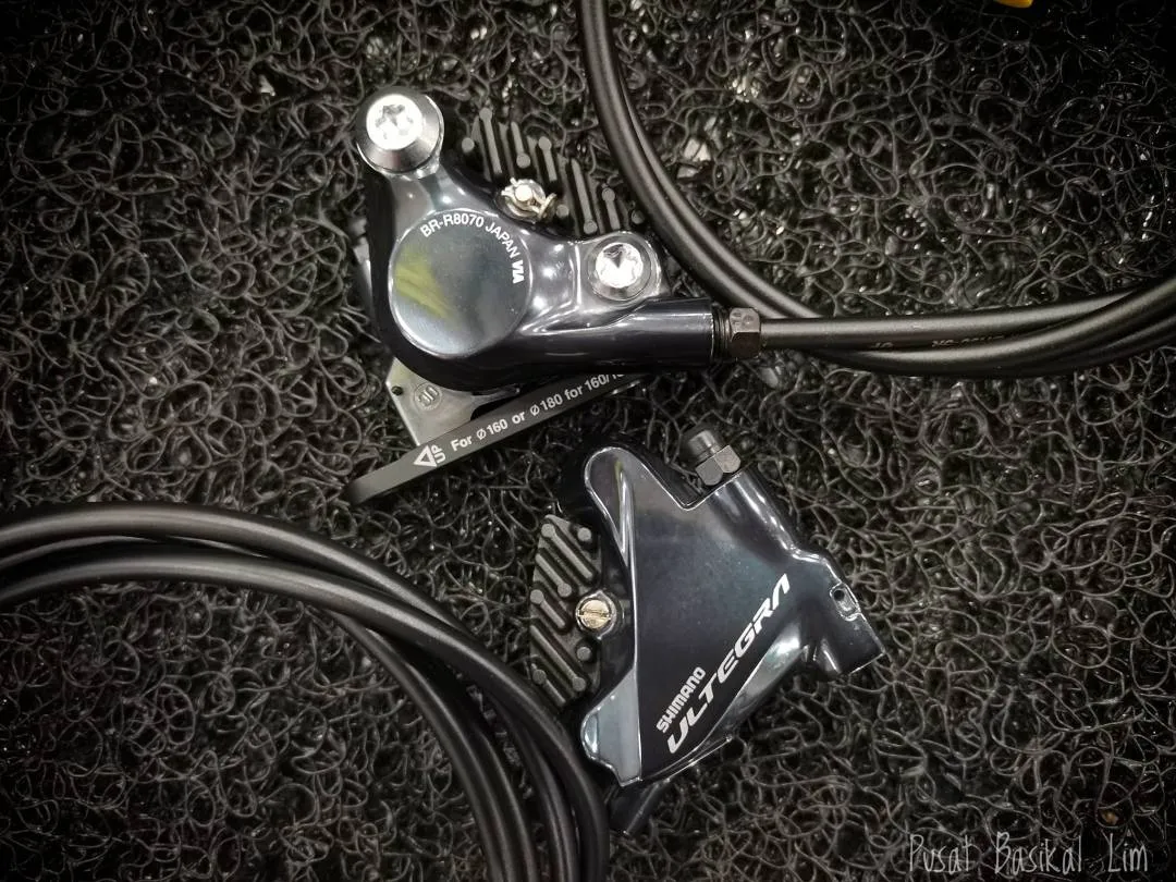 Shimano Ultegra R8020 Hydraulic Shifted &amp; R8070 Caliper