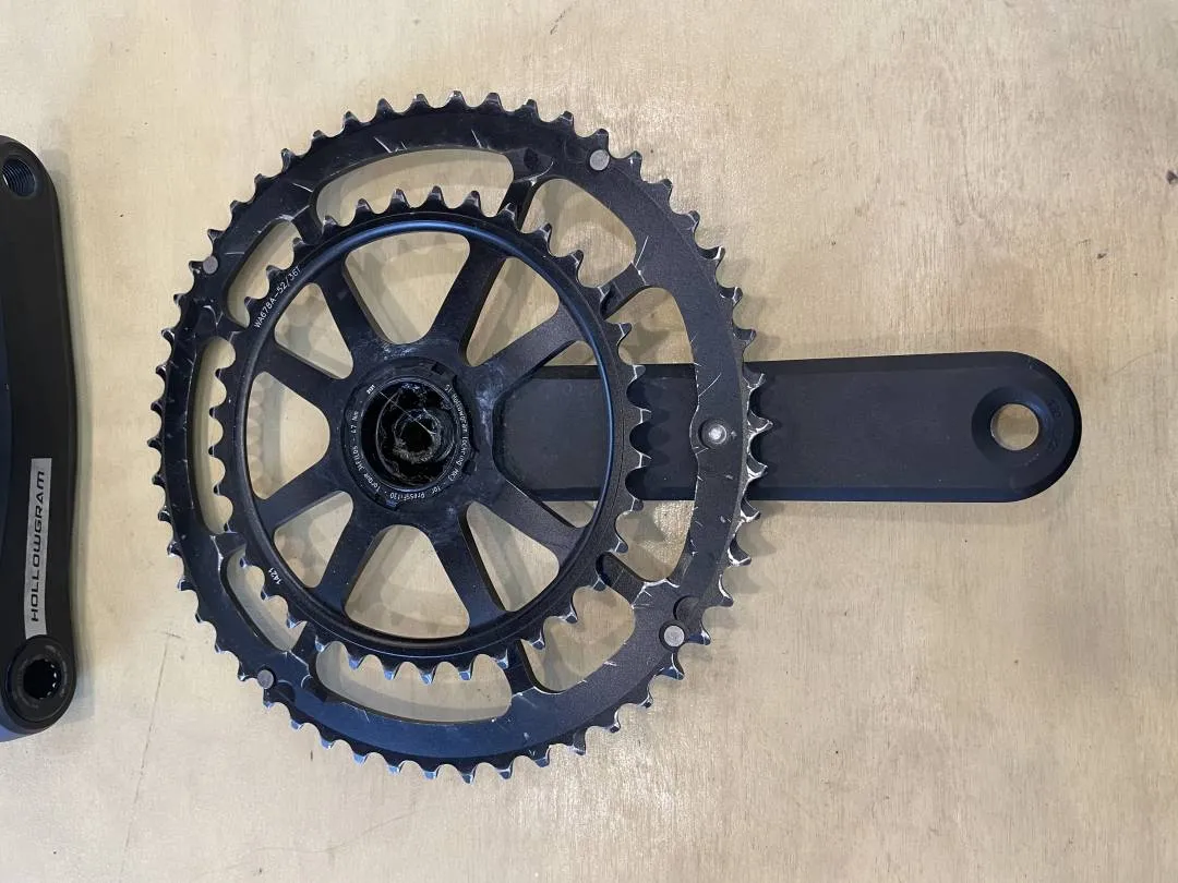 Hollowgram Spider SI crankset