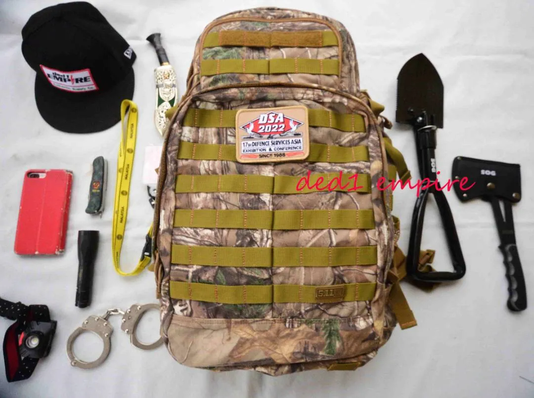 5.11 - beg galas taktikal RUSH72 "REALTREE" (ASLI)