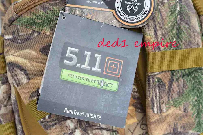 5.11 - beg galas taktikal RUSH72 "REALTREE" (ASLI)