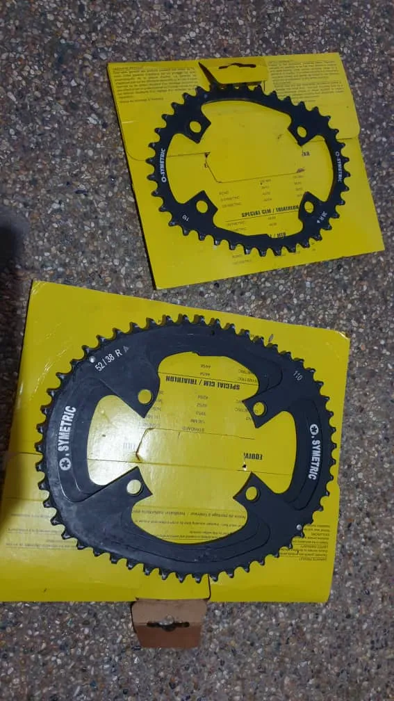 Osymetric Oval chainring 52-38 Used