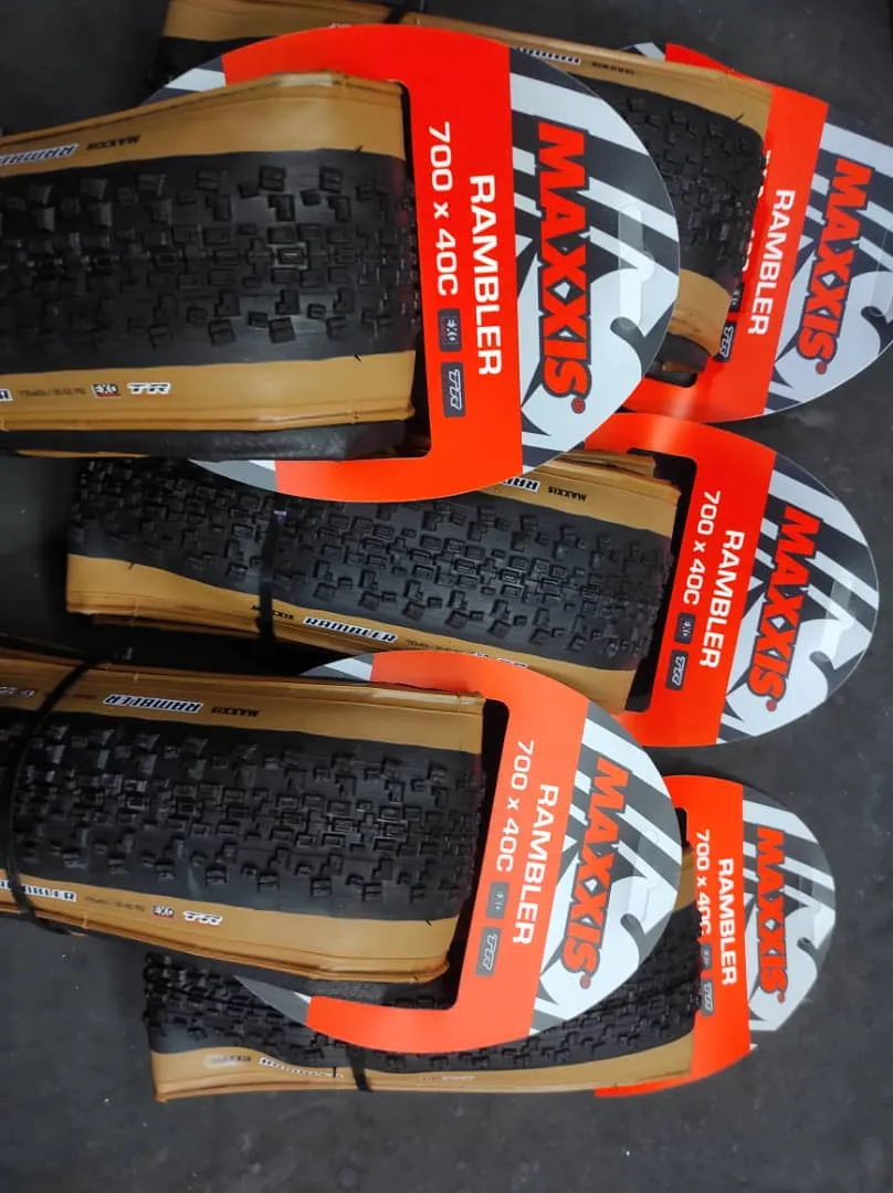 MAXXIS RAMBLER 700X40C TUBELESS READY EXO GRAVEL BIKE TIRES