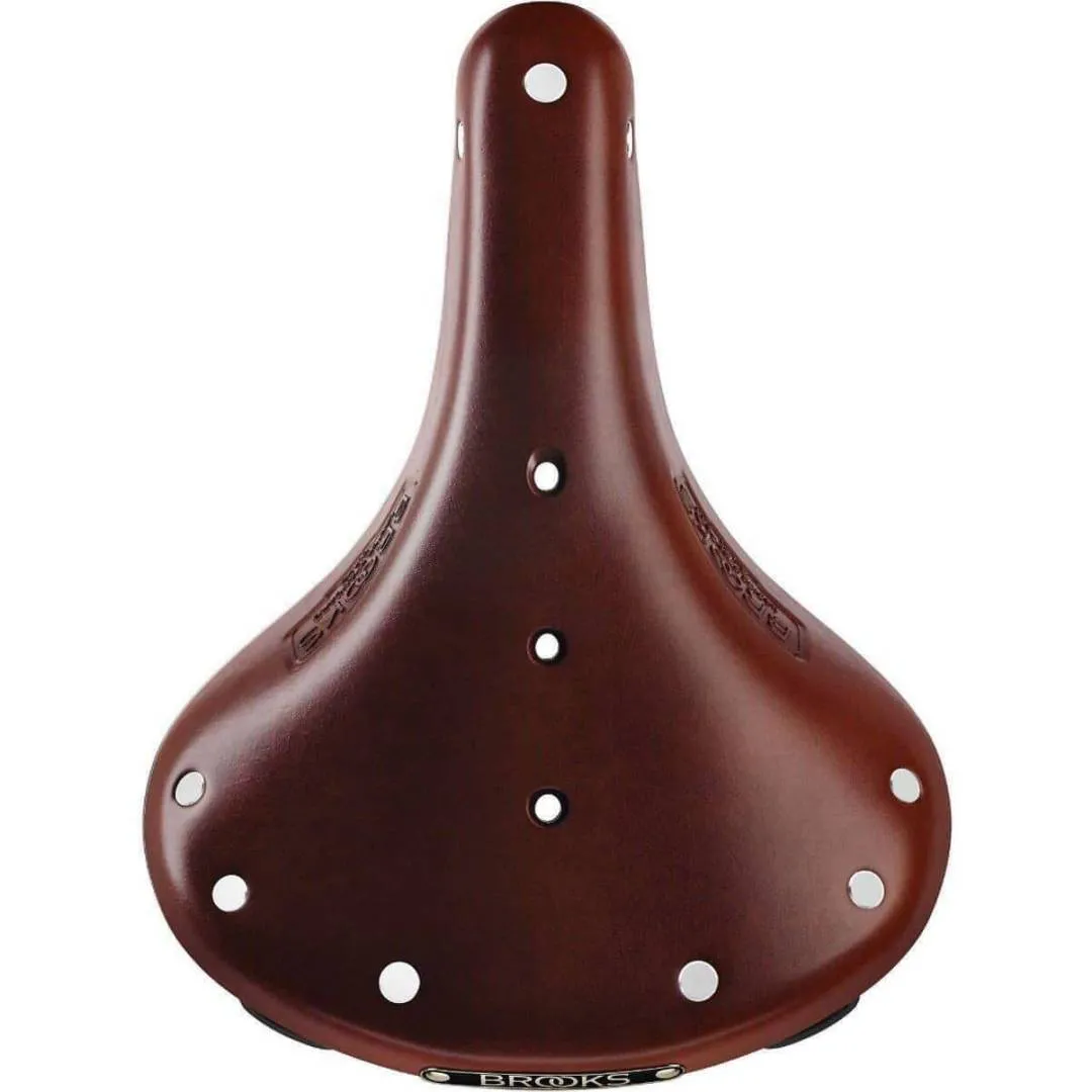 Brooks England B17 Women Short Bend Leather Saddle - Brown Original
