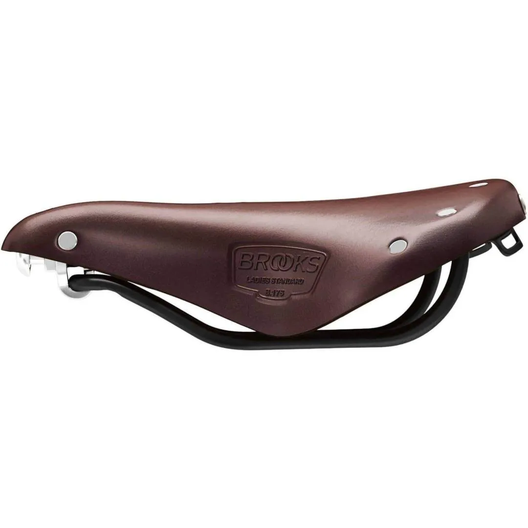 Brooks England B17 Women Short Bend Leather Saddle - Brown Original