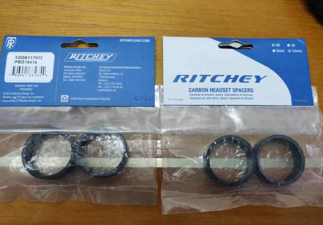 Ritchey Carbon Headset Spacer 1 1/8 10mm