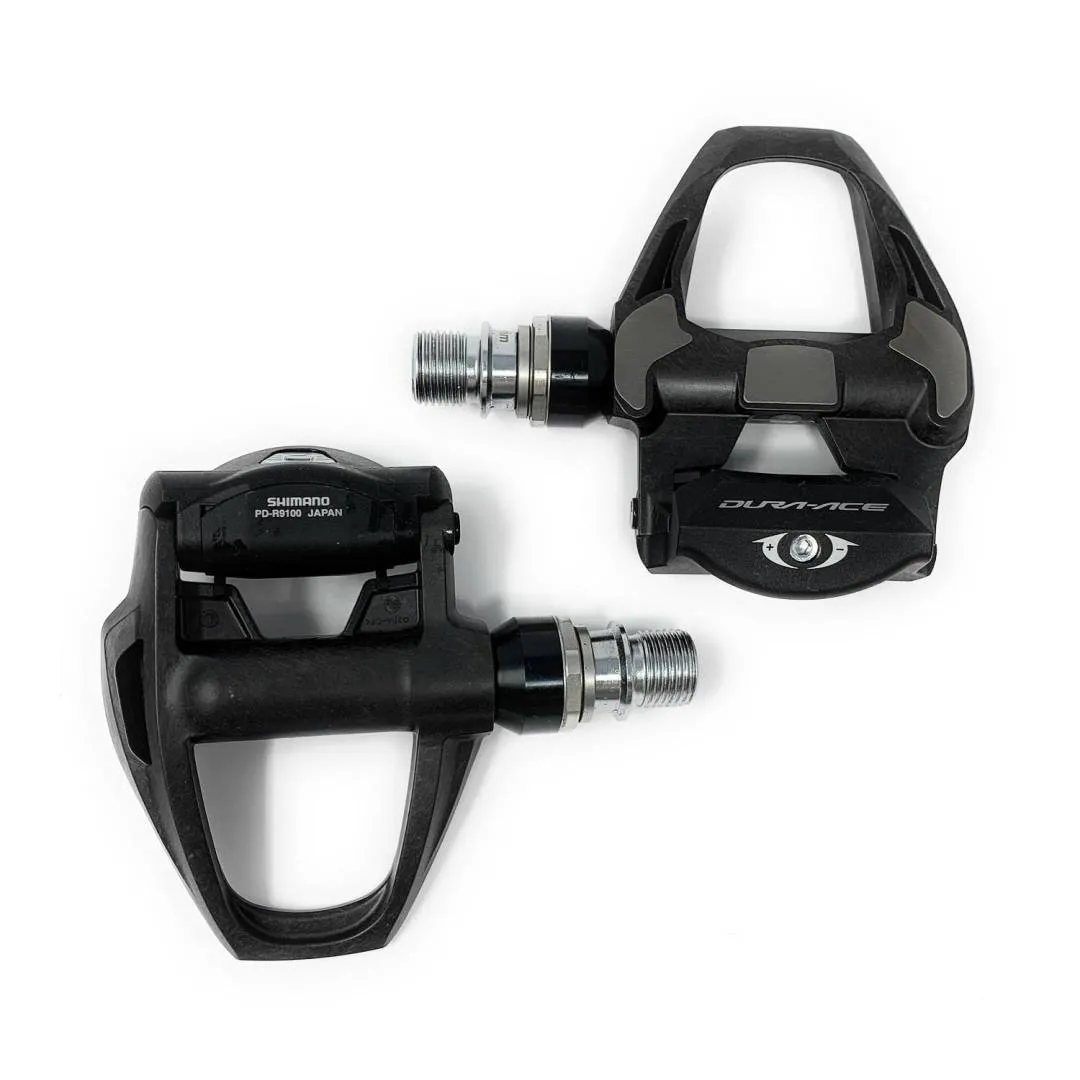 Shimano Dura-Ace PD-R9100 E1 +4-Mm PDR9100E1 Axle Carbon Road Pedal Cleats