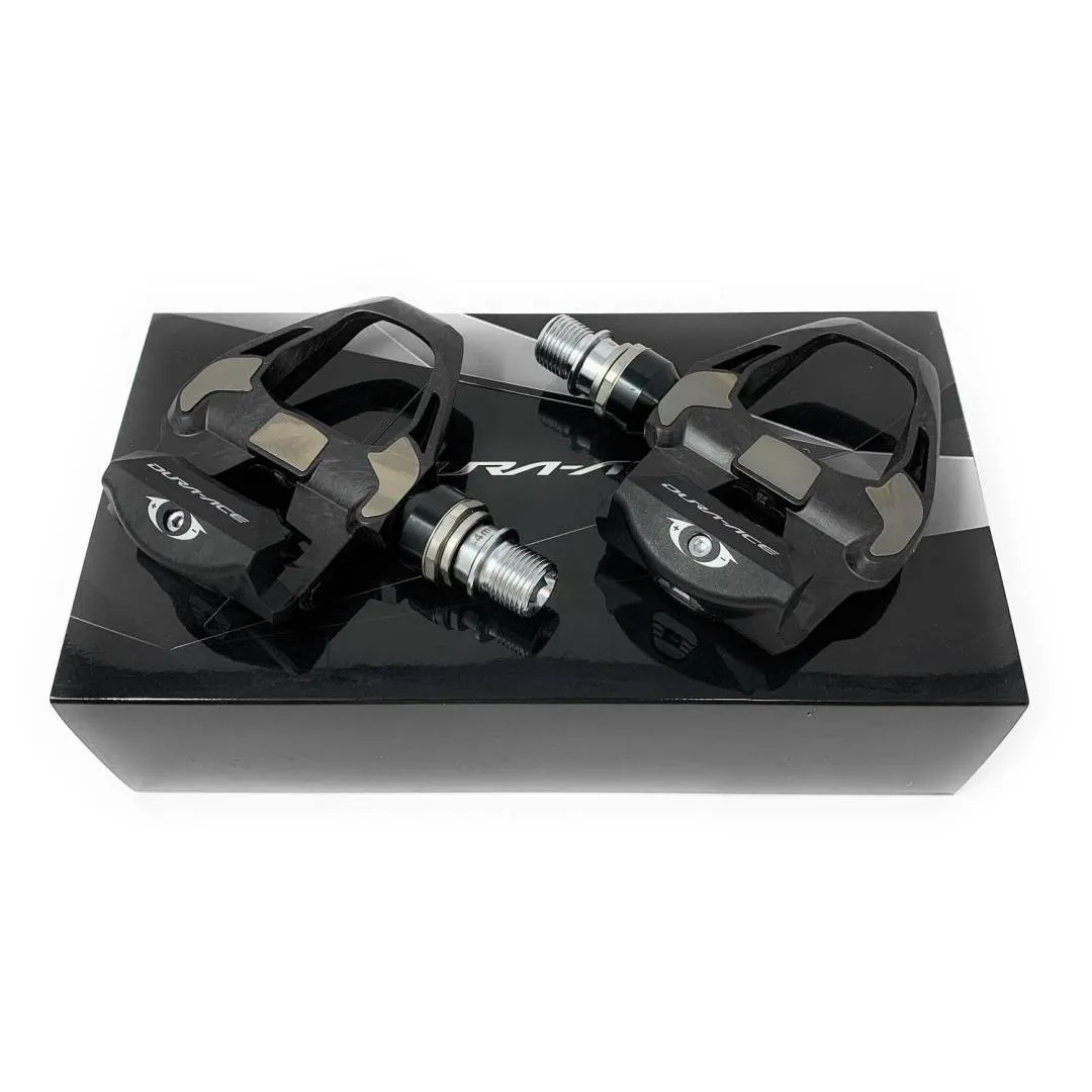 Shimano Dura-Ace PD-R9100 E1 +4-Mm PDR9100E1 Axle Carbon Road Pedal Cleats