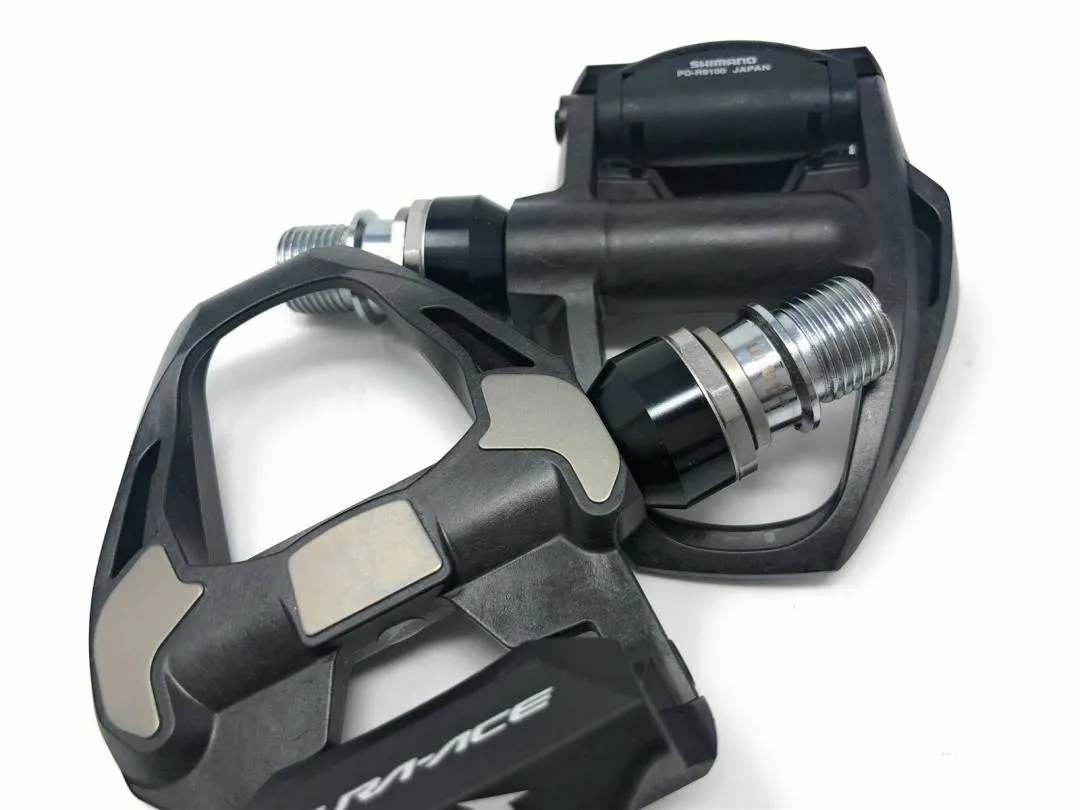 Shimano Dura-Ace PD-R9100 E1 +4-Mm PDR9100E1 Axle Carbon Road Pedal Cleats
