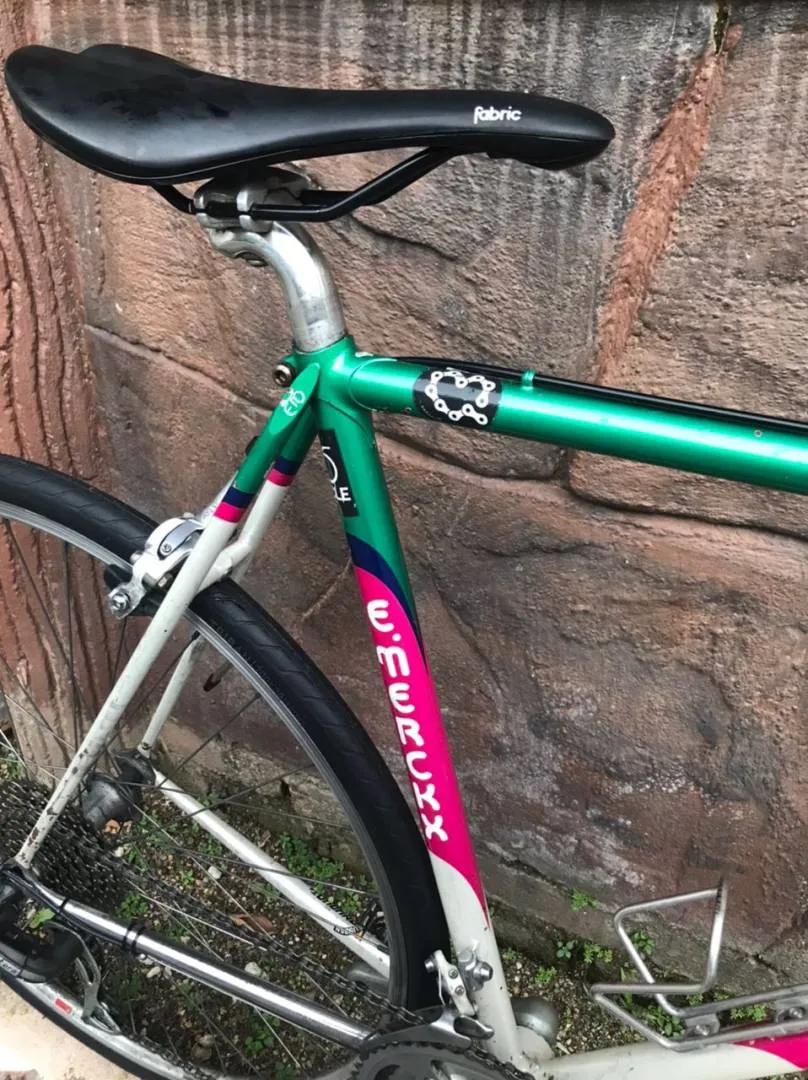 Eddy Merckx Corsa Team Stuttgart Road / Commuter Vintage Steel Bike 55cm