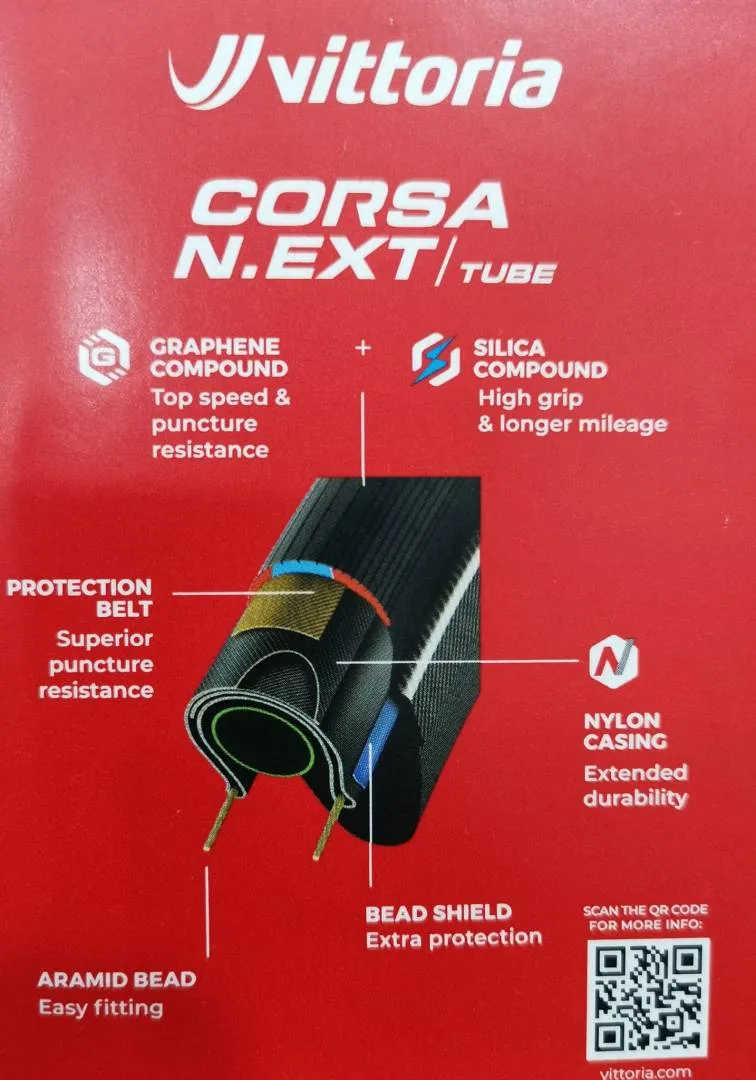 Vittoria Corsa N.EXT Tube Road Tire
