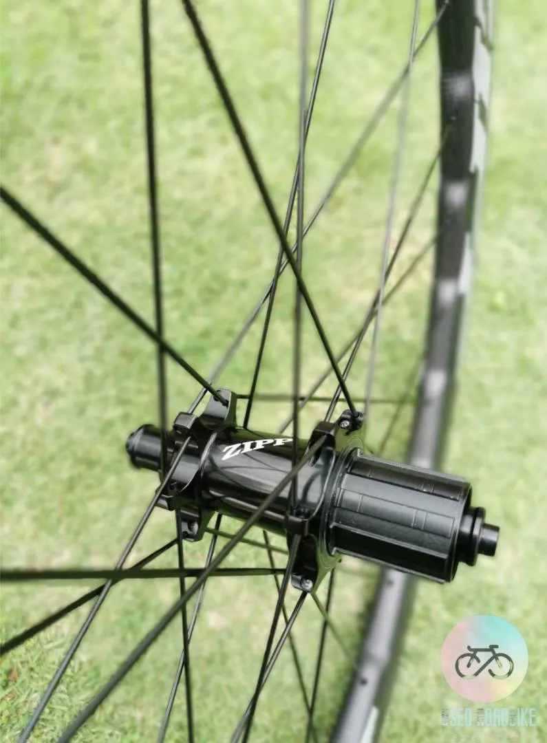(NEW) Customized Zipp NSW 454 Carbon Wheelset FREE RACEWORK CASETTE GOLD 11-28