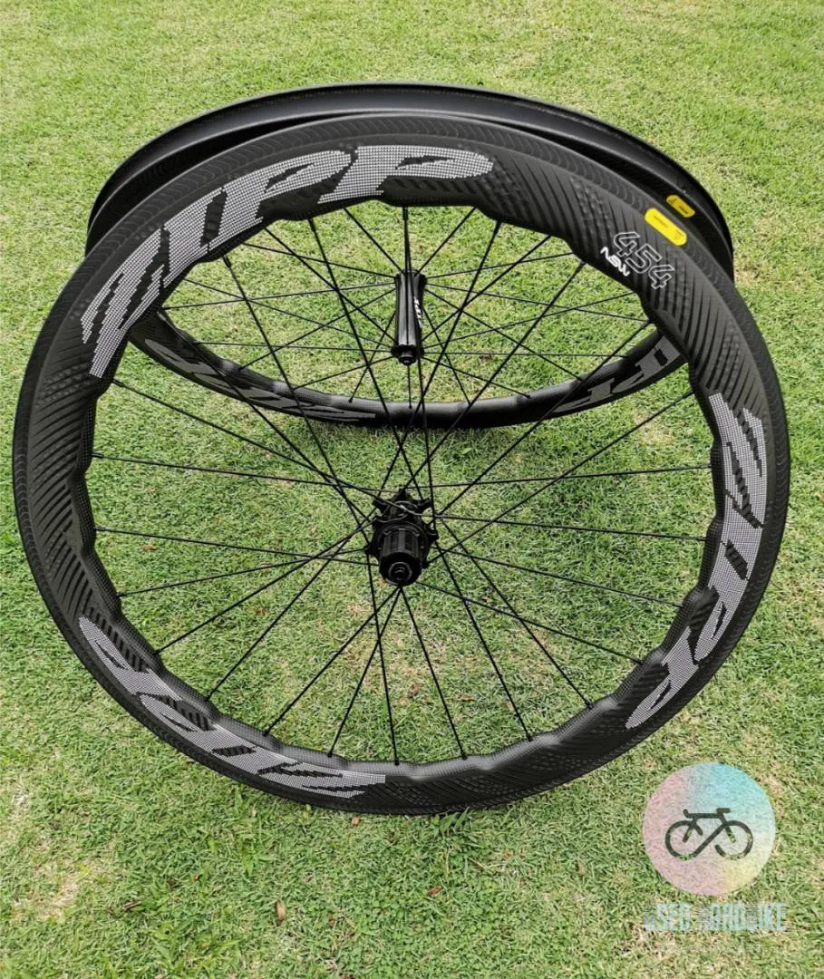(NEW) Customized Zipp NSW 454 Carbon Wheelset FREE RACEWORK CASETTE GOLD 11-28