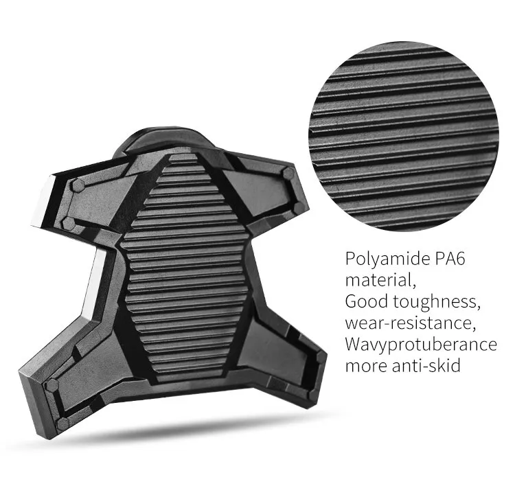 RICHY Bike Lock Pedal Plate Adapter Convert For SHIMANO / LOOK
