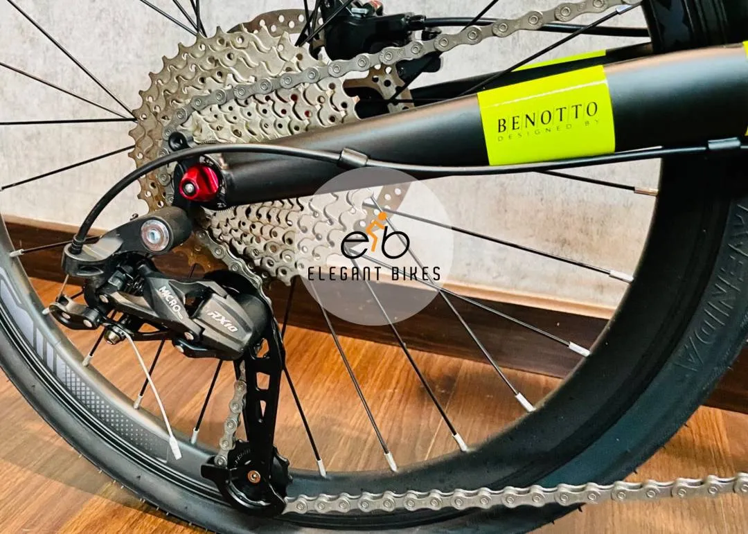NEW BENOTTO FOLDING BIKE 10 SPEED HYDRAULIC BRAKE
