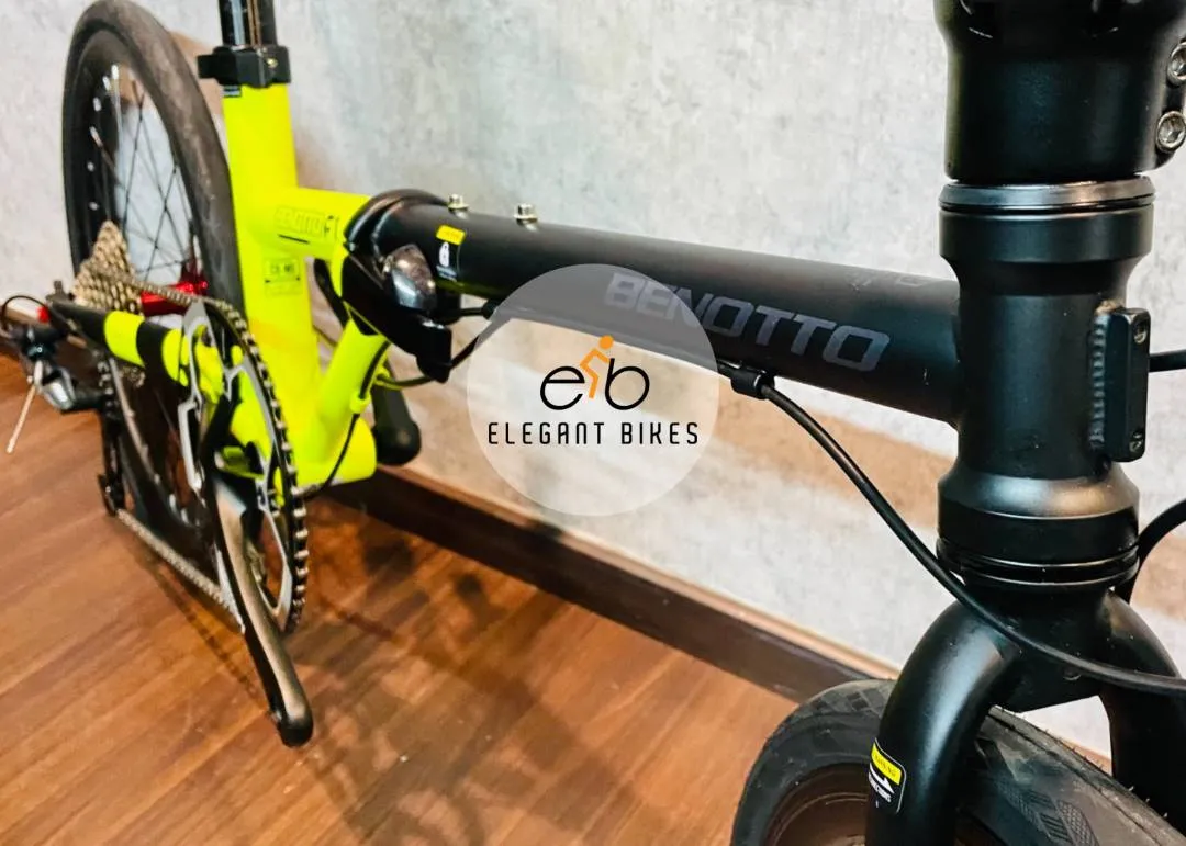 NEW BENOTTO FOLDING BIKE 10 SPEED HYDRAULIC BRAKE