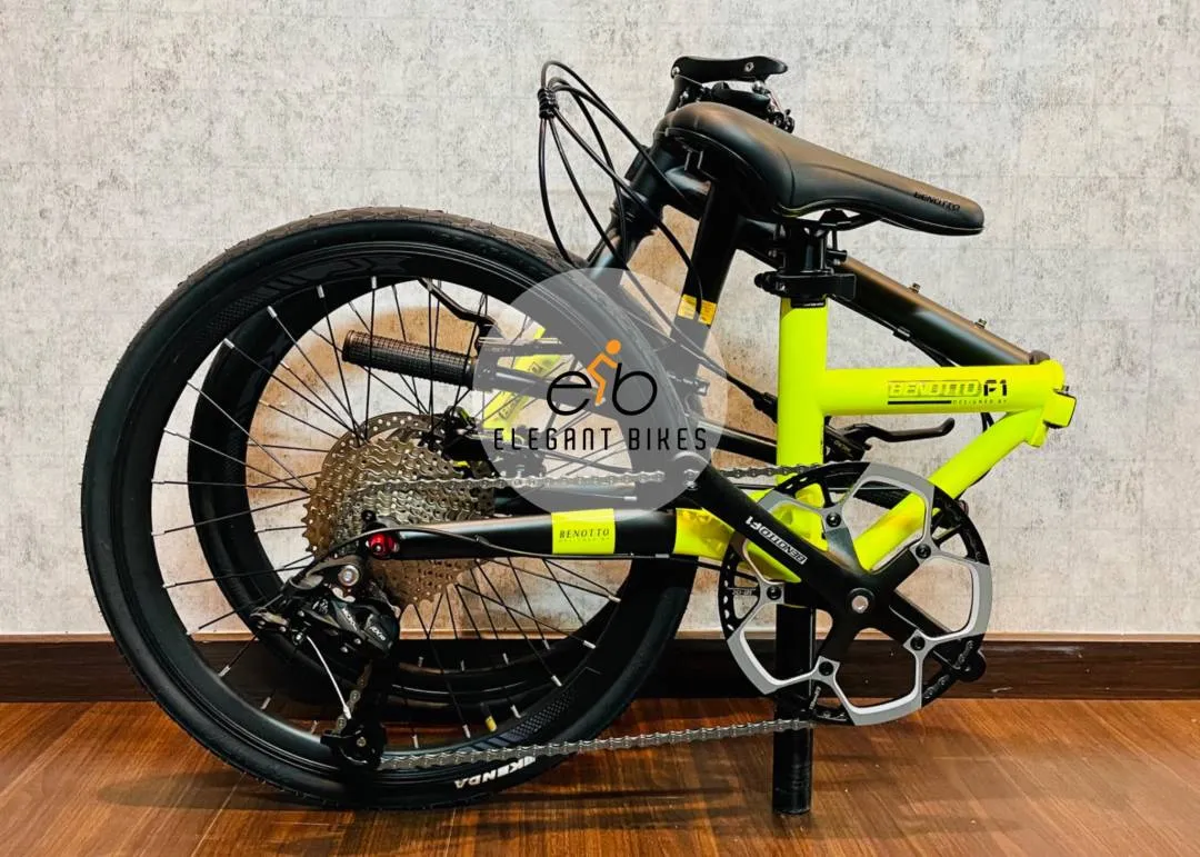 NEW BENOTTO FOLDING BIKE 10 SPEED HYDRAULIC BRAKE