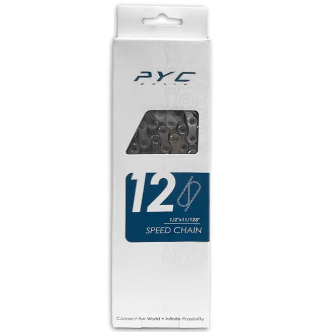 PYC Chain 12 Speed Road MTB Bicycle Chain - 126 Links