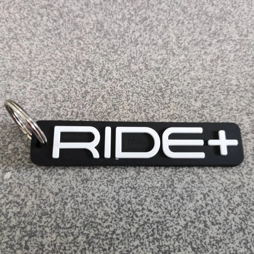 Ride + Bicycle Key Chain