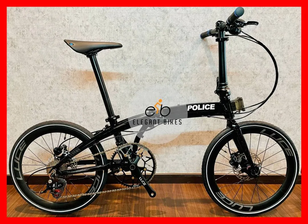 LIMITED EDITION POLICE 11SP HYDRAULIC BRAKE HIGH PROFILE WHEELSET