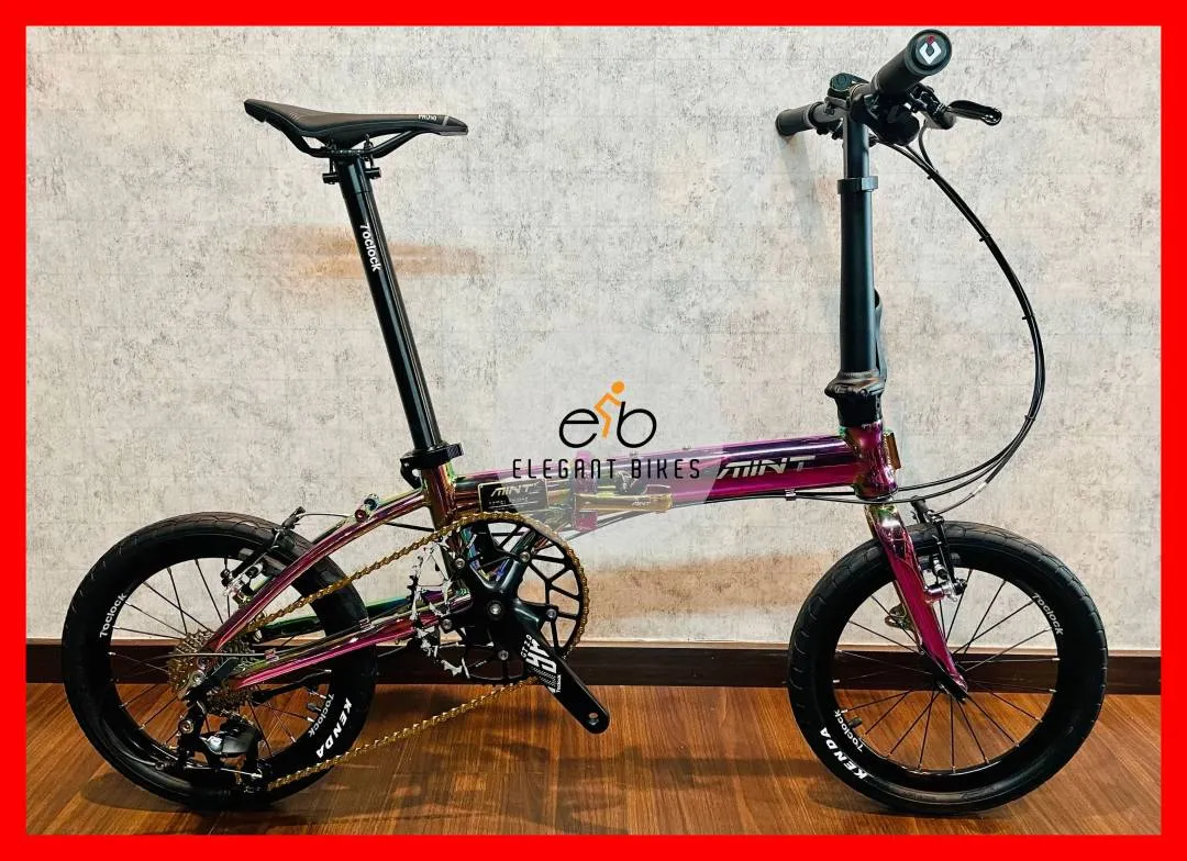 LIMITED EDITION MINT 16" 9SP FOLDING ALOY FRAME