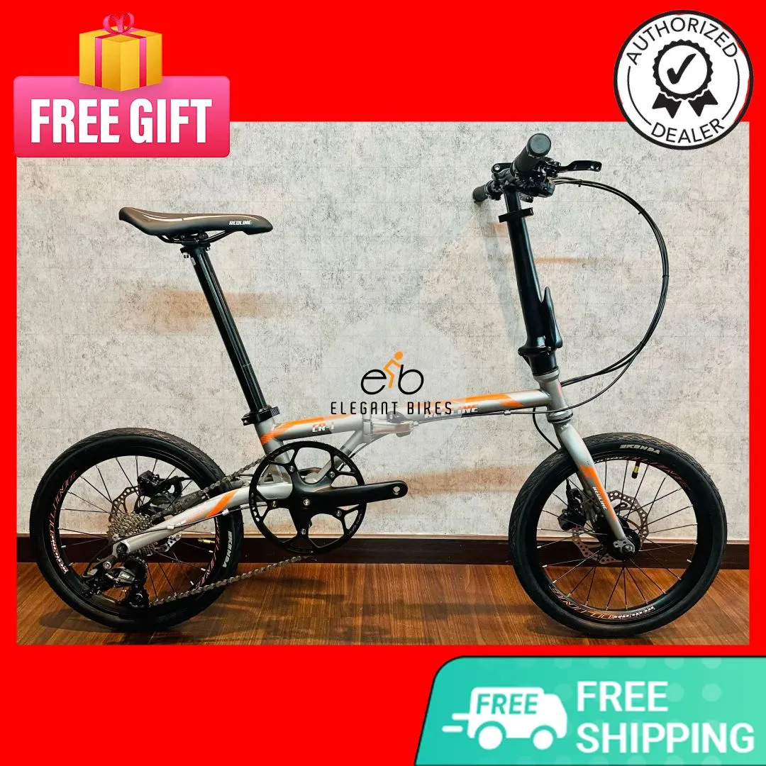 REDLINE 16" HYDRAULIC BRAKE 9SP CHROMOLY FRAME java camp raleigh trs