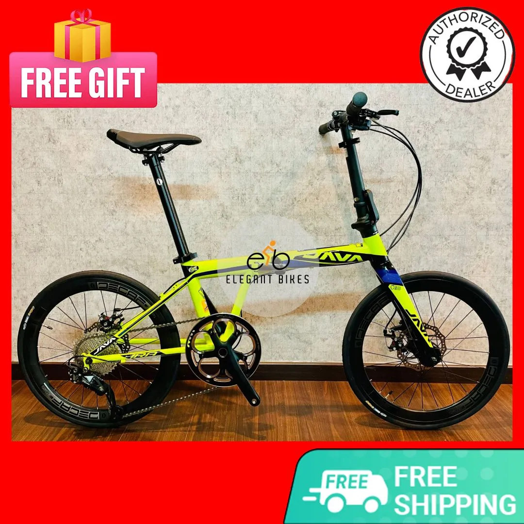 JAVA CHROMOLY FRAME IRA SHIMANO 18SP CARBON