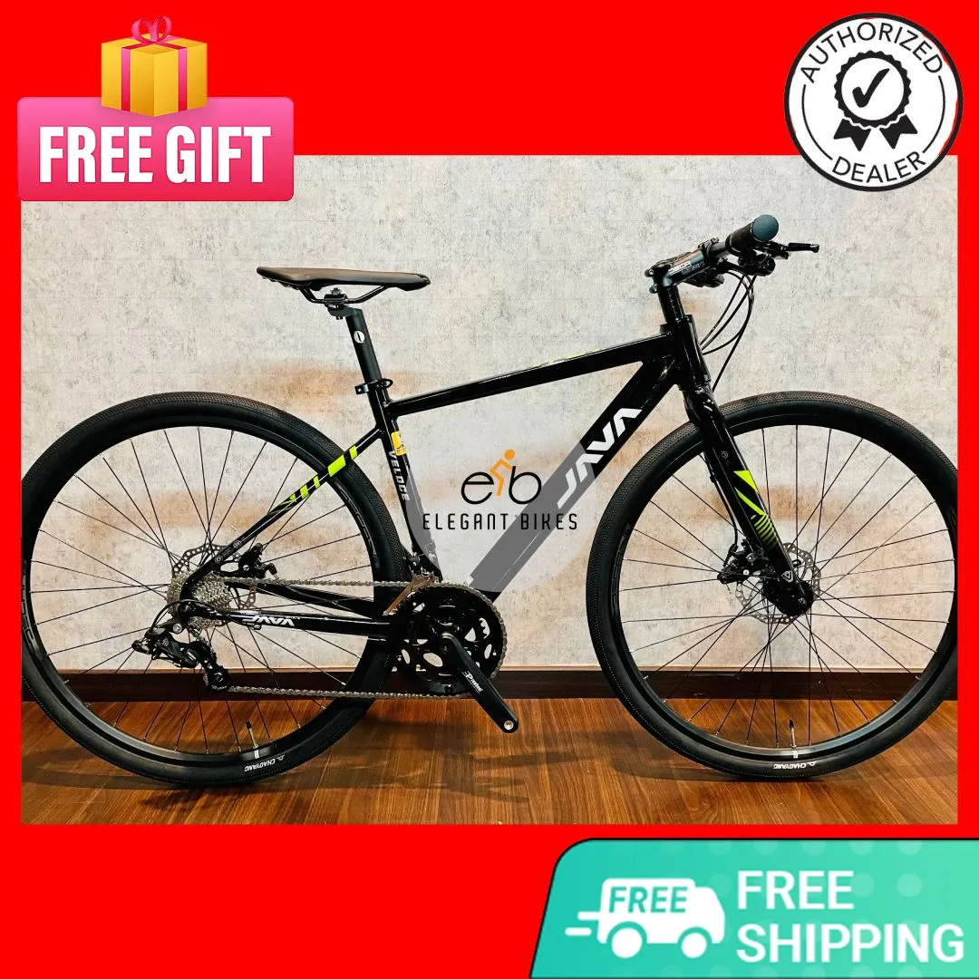 JAVA VELOCE HYBRID GRAVAL 18 SPEED 700X35C touring