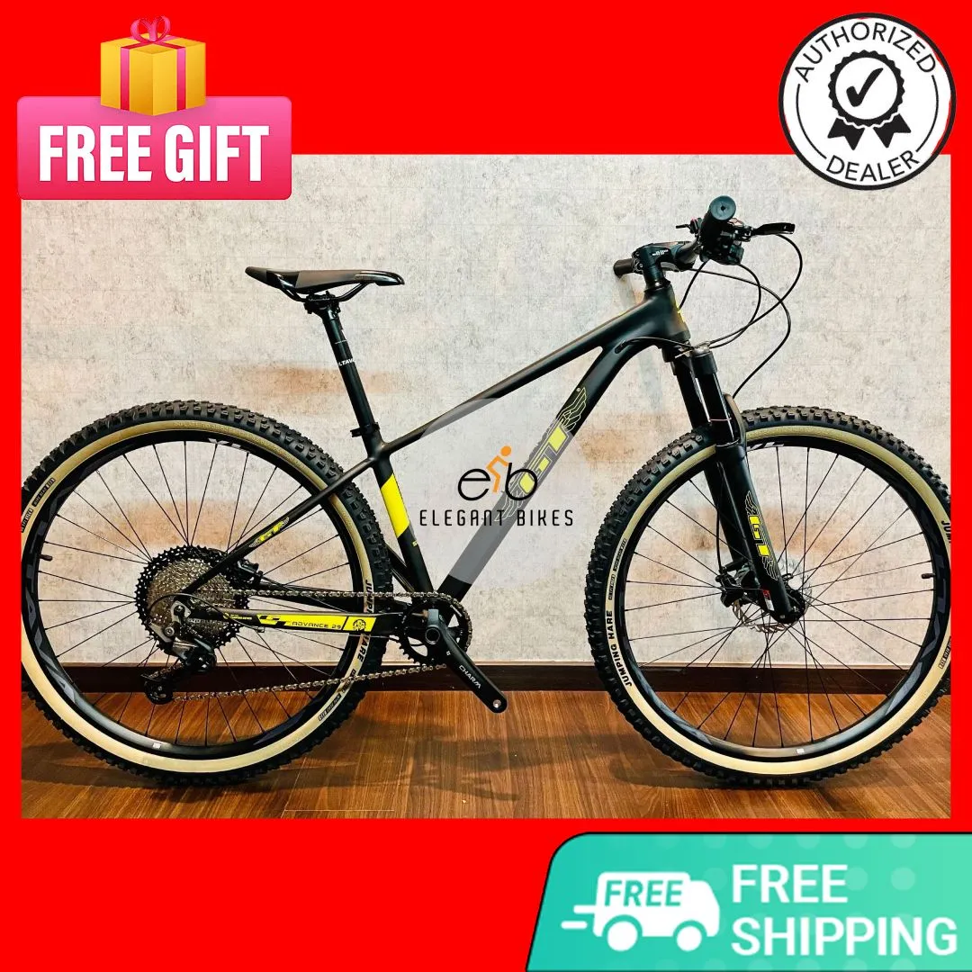 JAVA GT ADVANCE 12SP SHIMANO DEORE REMOTE LOCKUP FORK HOLLOW CRANK