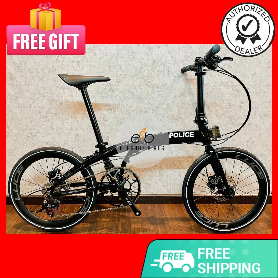 LIMITED EDITION POLICE 11SP HYDRAULIC BRAKE HIGH PROFILE WHEELSET