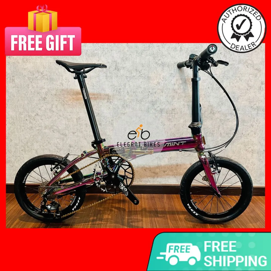 LIMITED EDITION MINT 16" 9SP FOLDING ALOY FRAME