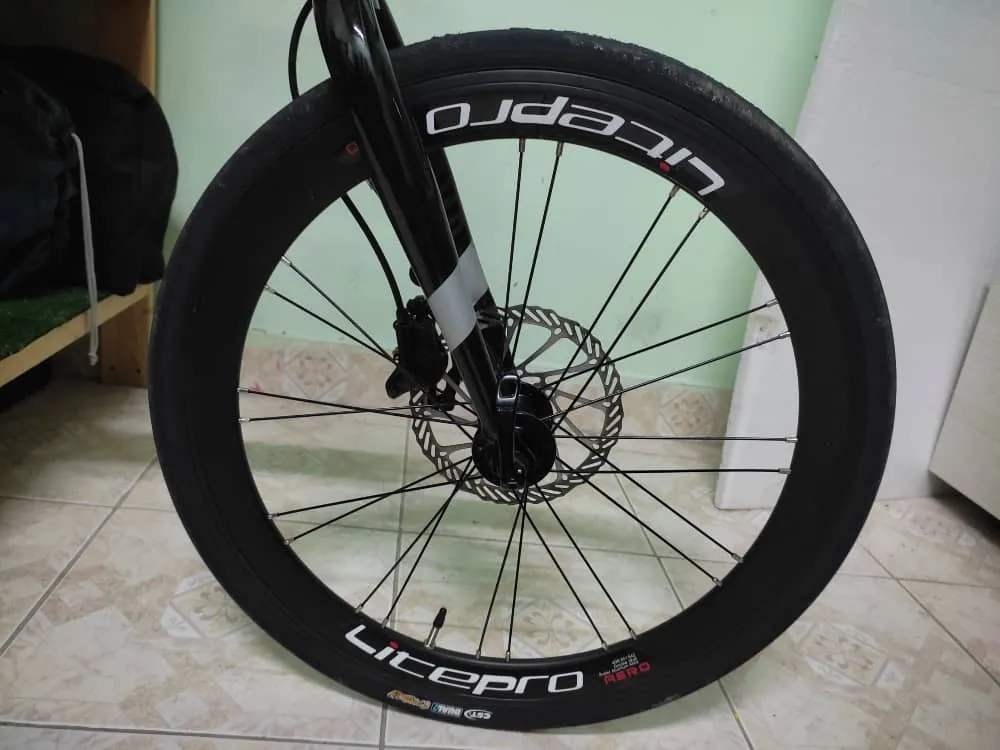ECOSMO FOLDING BIKE - UPGRADED
