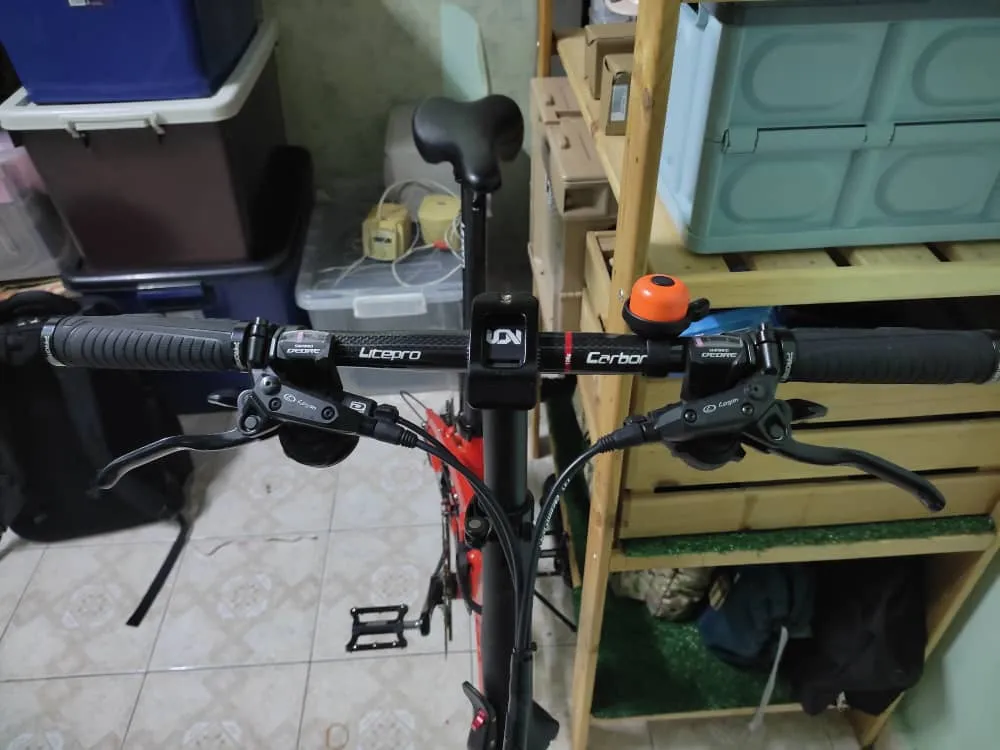 ECOSMO FOLDING BIKE - UPGRADED