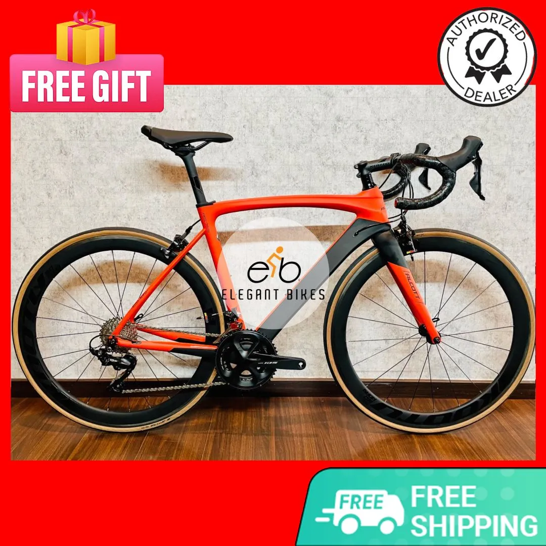 CNY NEW ALCOTT ASCARI SILHOUETTE 105 FULL R7000 CARBON RIMS