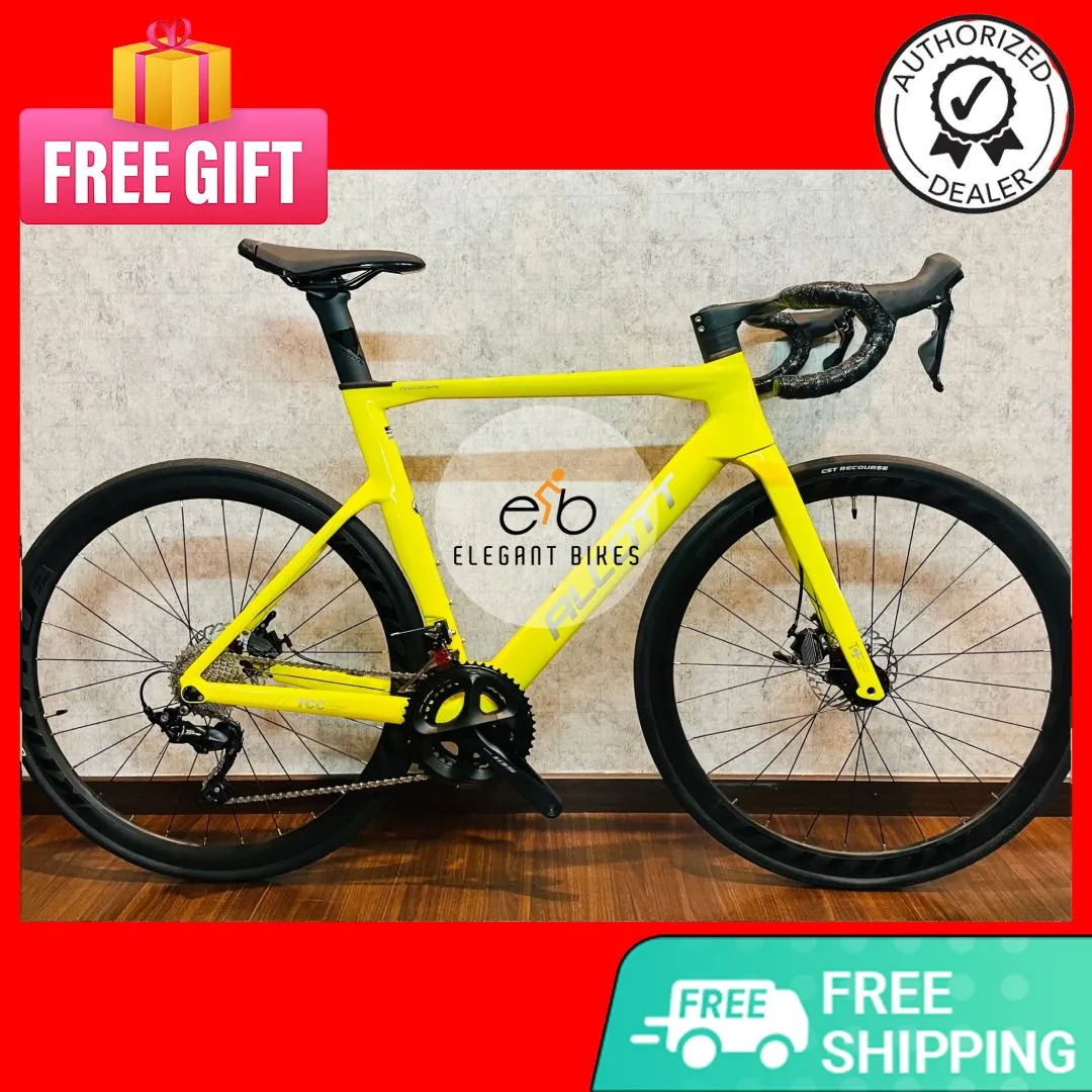 ALCOTT ROSSA SWIFT UCI PROVED FRAME SHIMANO 105 AERO BIKE