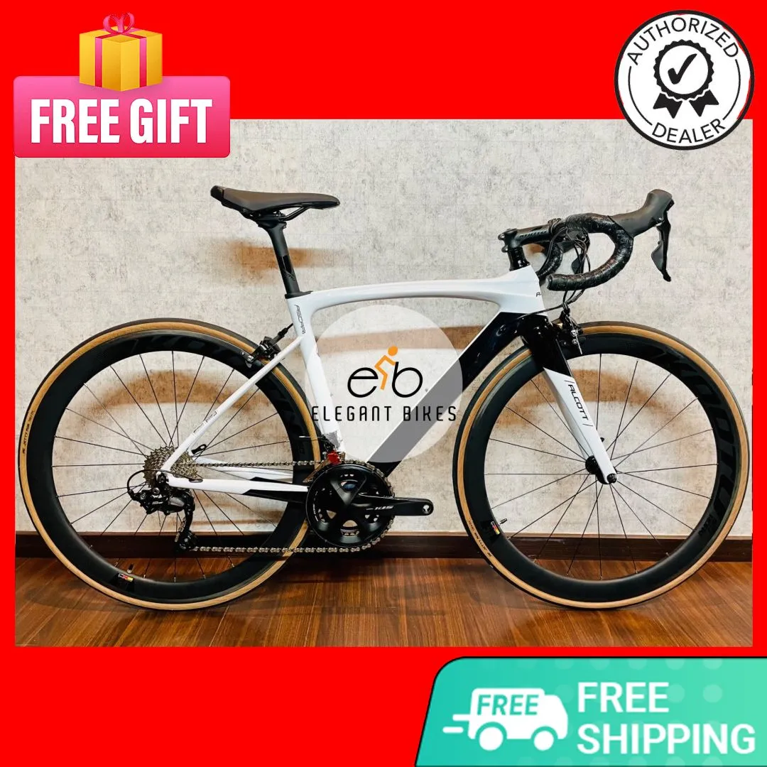 CNY ALCOTT ASCARI SILHOUETTE ((CARBON WHEELSET)) FULL 105 R7000