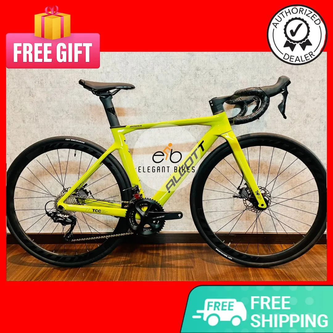 NEW ALCOTT ROSSA SWIFT UCI APPROVED AERO SHIMANO 105 11SP