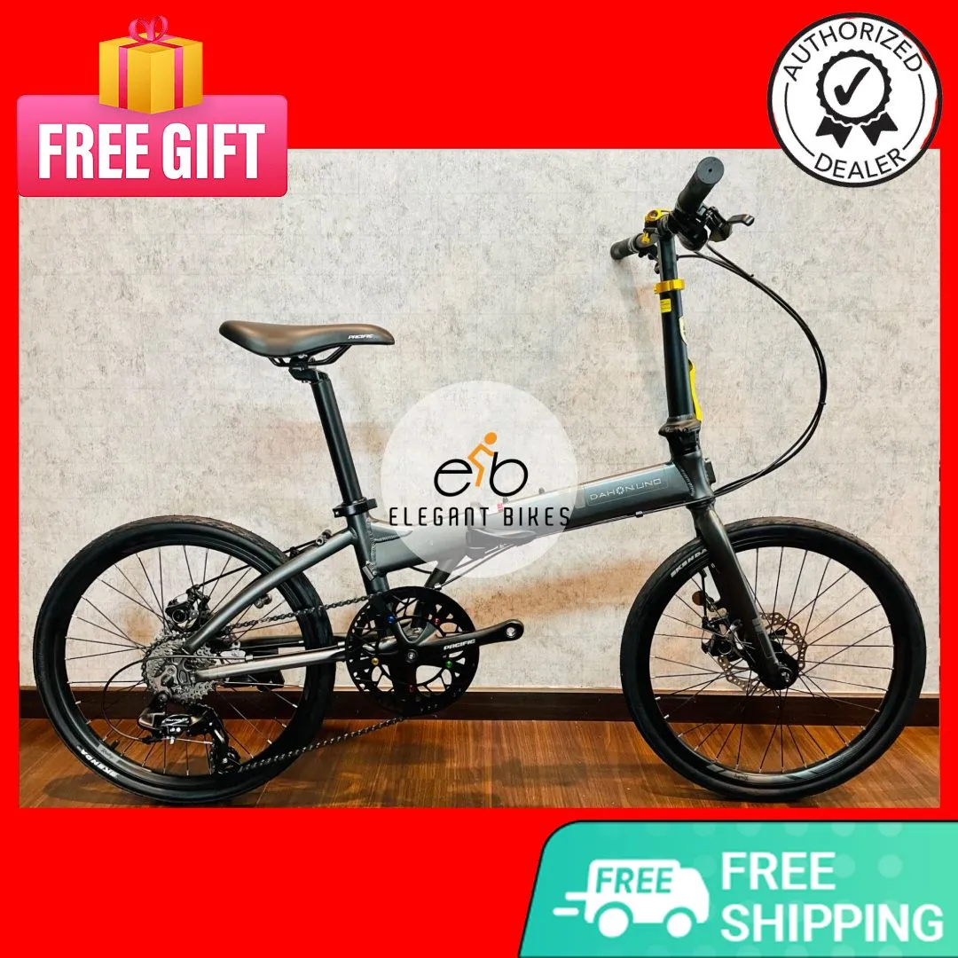 DAHON UNO RUBY DISC VERSION SHIMANO 8SP 451 WHEELSET