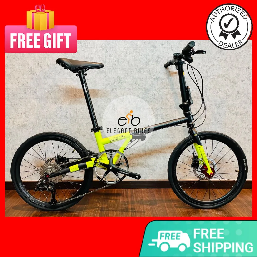 NEW BENOTTO FOLDING BIKE 10 SPEED HYDRAULIC BRAKE