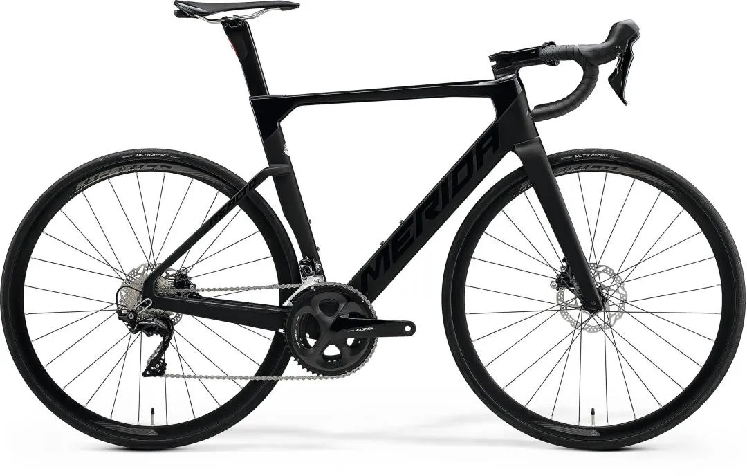 Merida Reacto 4000 Shimano 105 Disc (Matte Black and Black/Red) - READY STOCK
