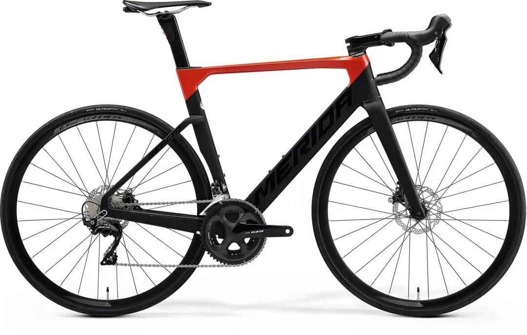 Merida Reacto 4000 Shimano 105 Disc (Matte Black and Black/Red) - READY STOCK